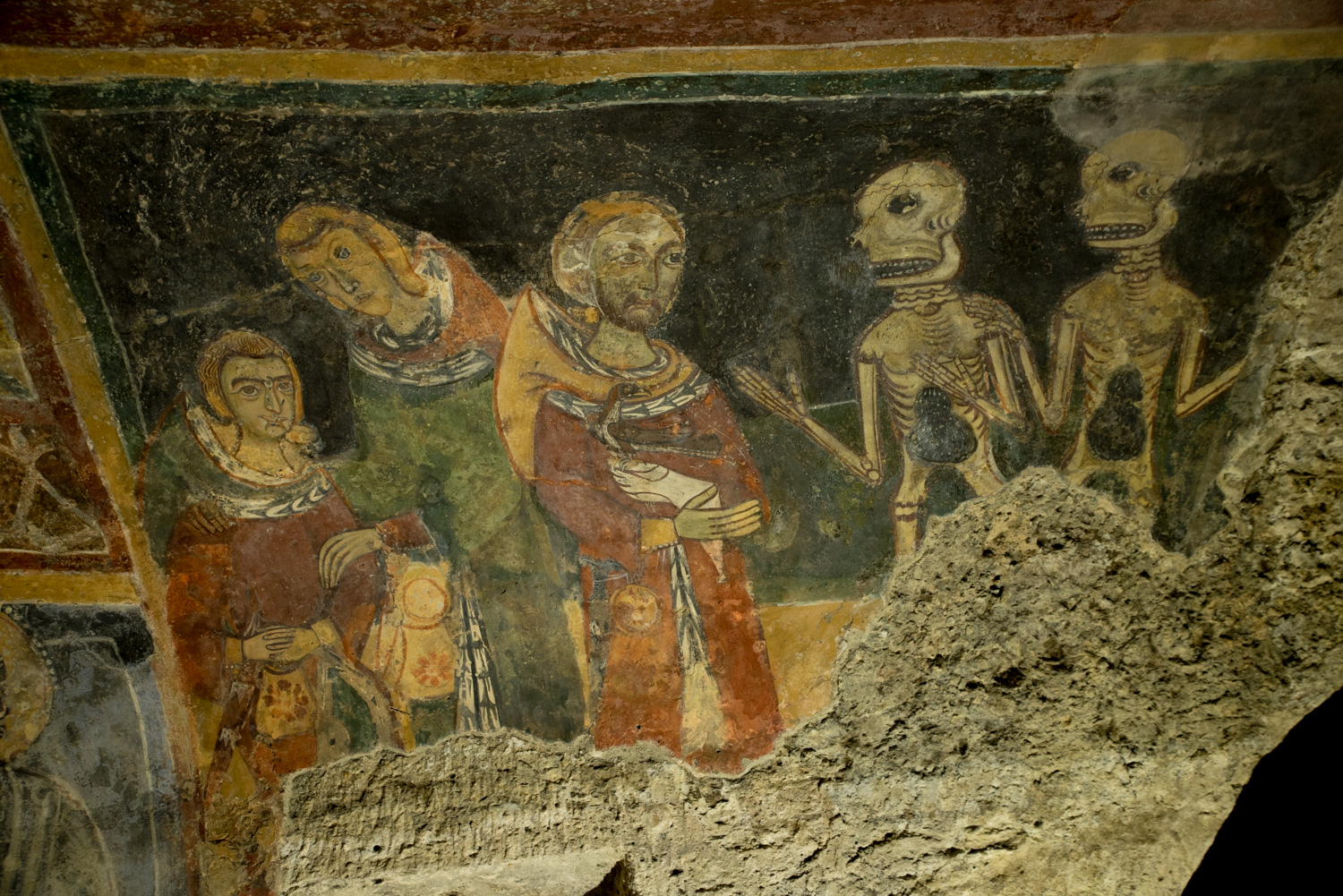 affreschi, S.Margherita, Melfi